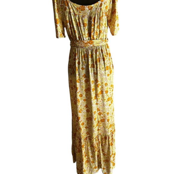 HAVEN HEARTS WOMANS MAXI FLORAL DRESS SZ SMALL - Picture 4 of 10